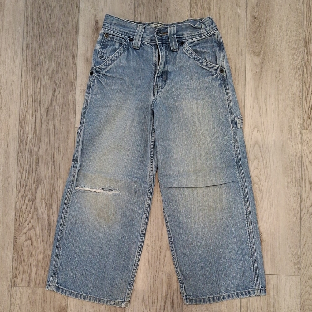 Vintage Urban Outfitters Kids Faded Blue Jeans